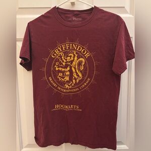 🎇Harry Potter Burgundy Tee Gryffindor